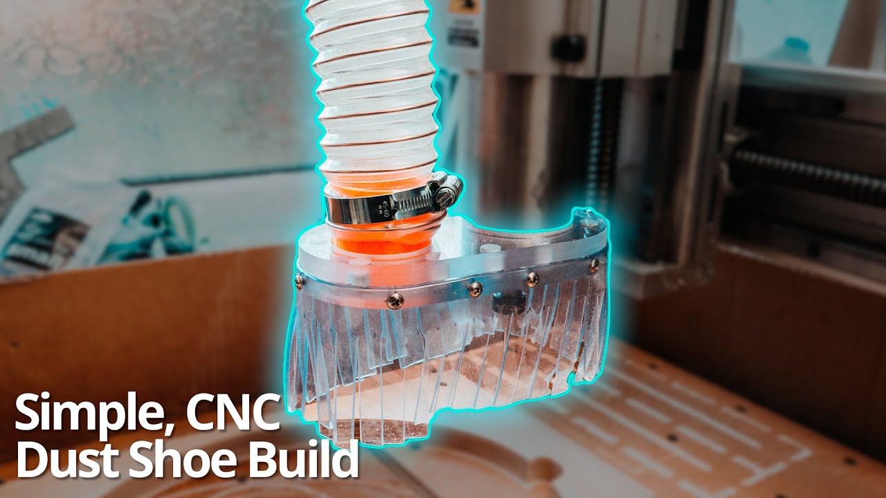 Simple, Detachable CNC Dust Shoe Build