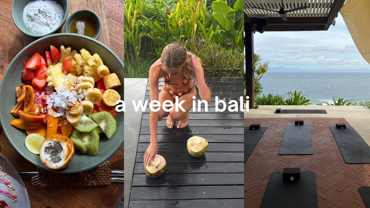 SPEND THE WEEK WITH US IN BALI I ULUWATU, YOGA, COCONUTS AND DANCING