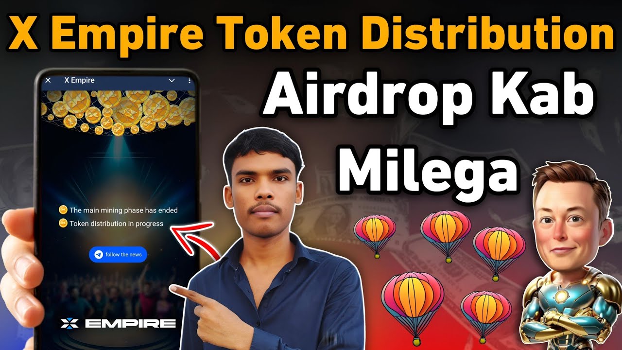 X Empire update 1 October | X Empire Token Distribution Process | X Empire mining phase end