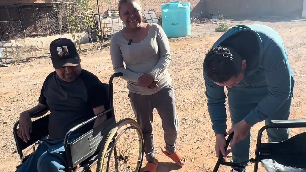 😃Entregamos la silla de ruedas 🦽hermosa satisfacción! Ver la sonrisa de don benjamin ❤️