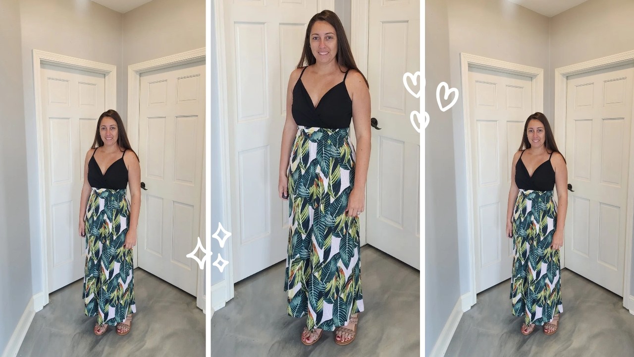 Beautiful Wrap skirt dress that is comfortable to wear #momfashion #modestfashion