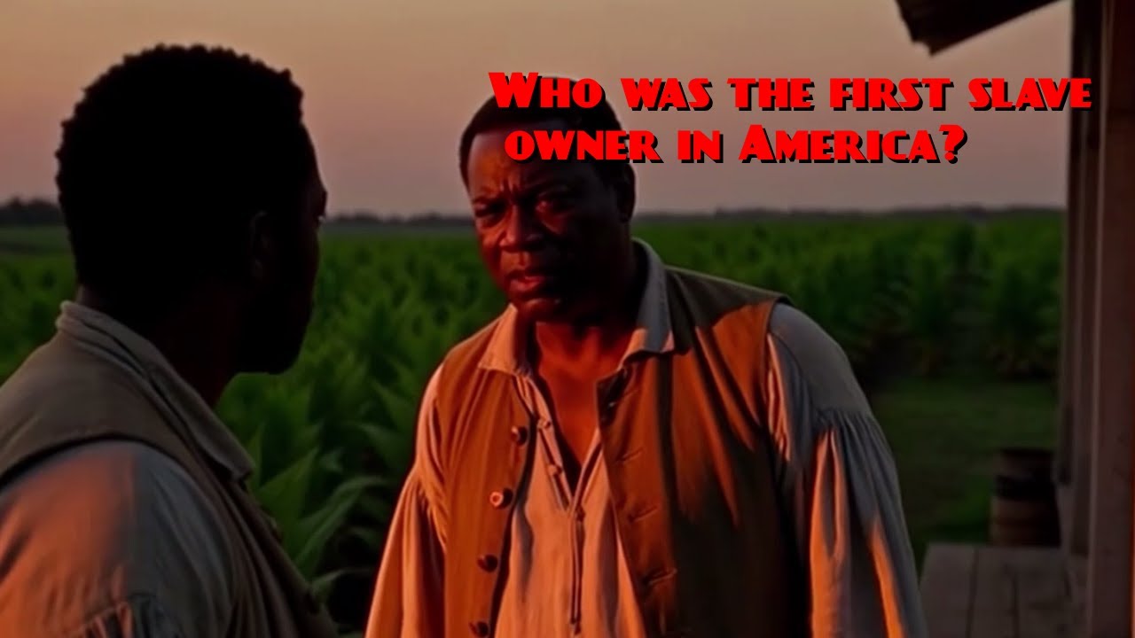 Who Was The First Legal Slave Owner in Colonial America?
