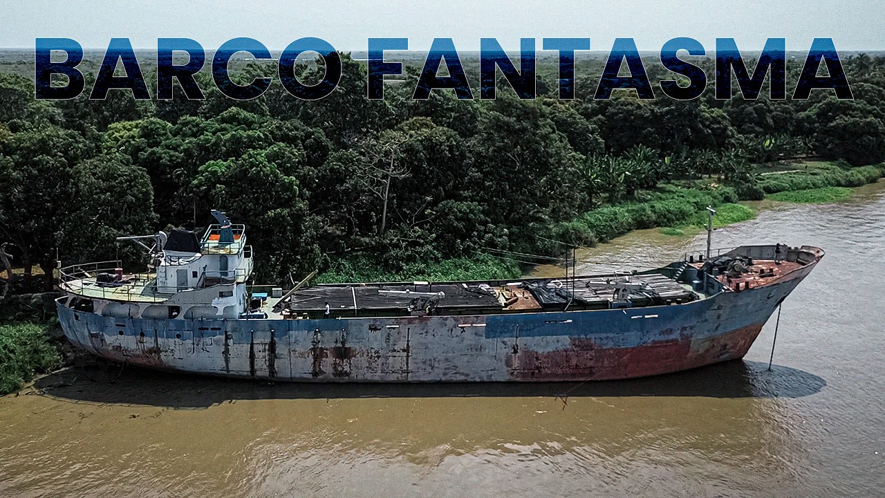 Exploré un Barco Fantasma Embrujado
