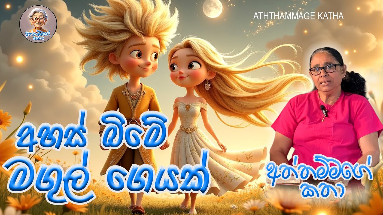 අත්තම්මගෙ කතා | අහස් බිමේ මගුල් ගෙයක් 🏡✨ | Sinhala Kids Story @aththammagekatha24