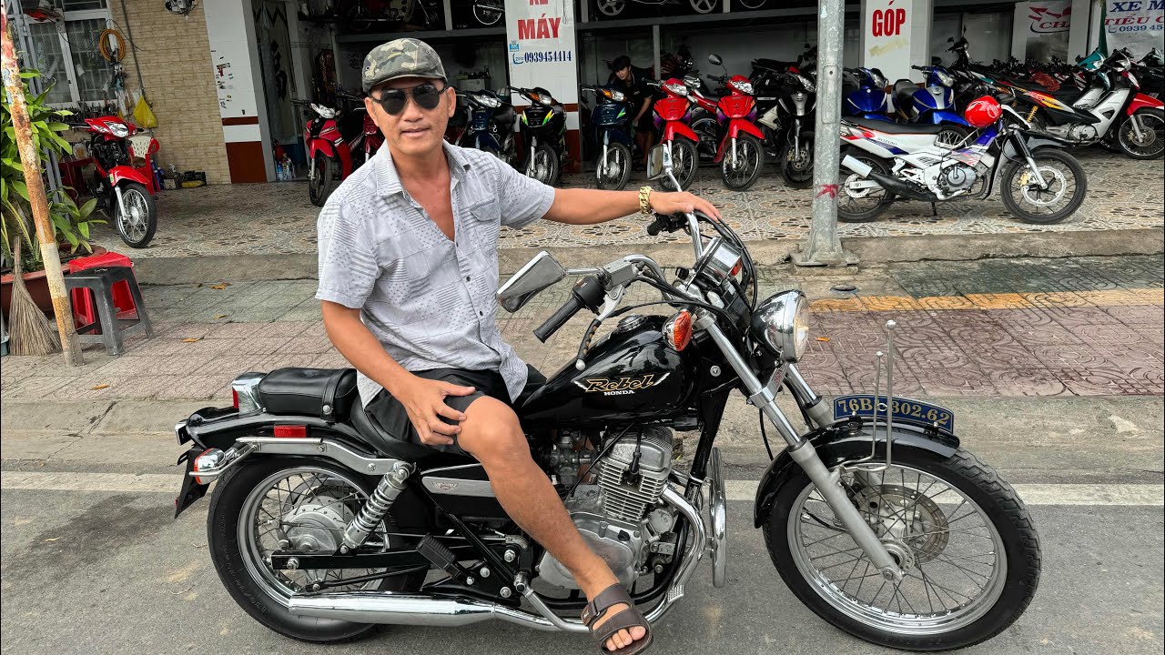 Honda Rebel 125cc zin Sang tên toàn quốc lh 0939454414