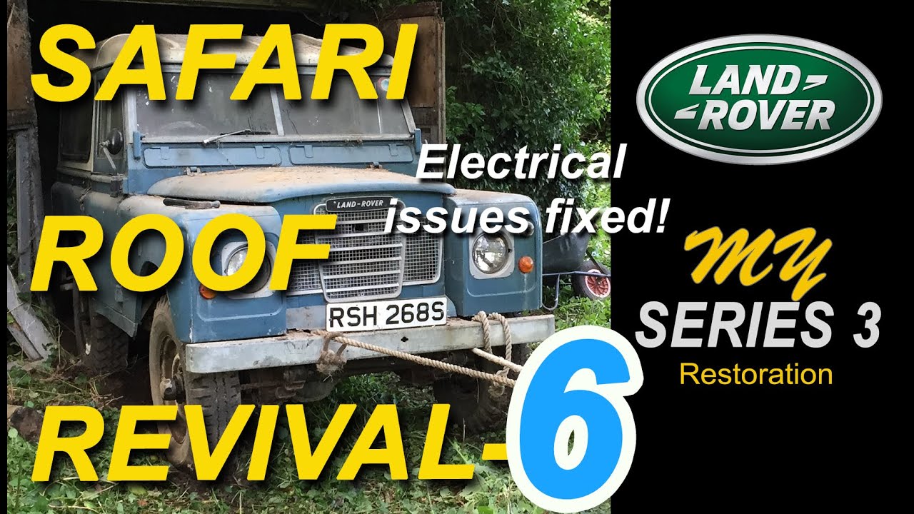 Land Rover Series 3 Restoration - Safari Roof Revival Pt.6 - Part 48