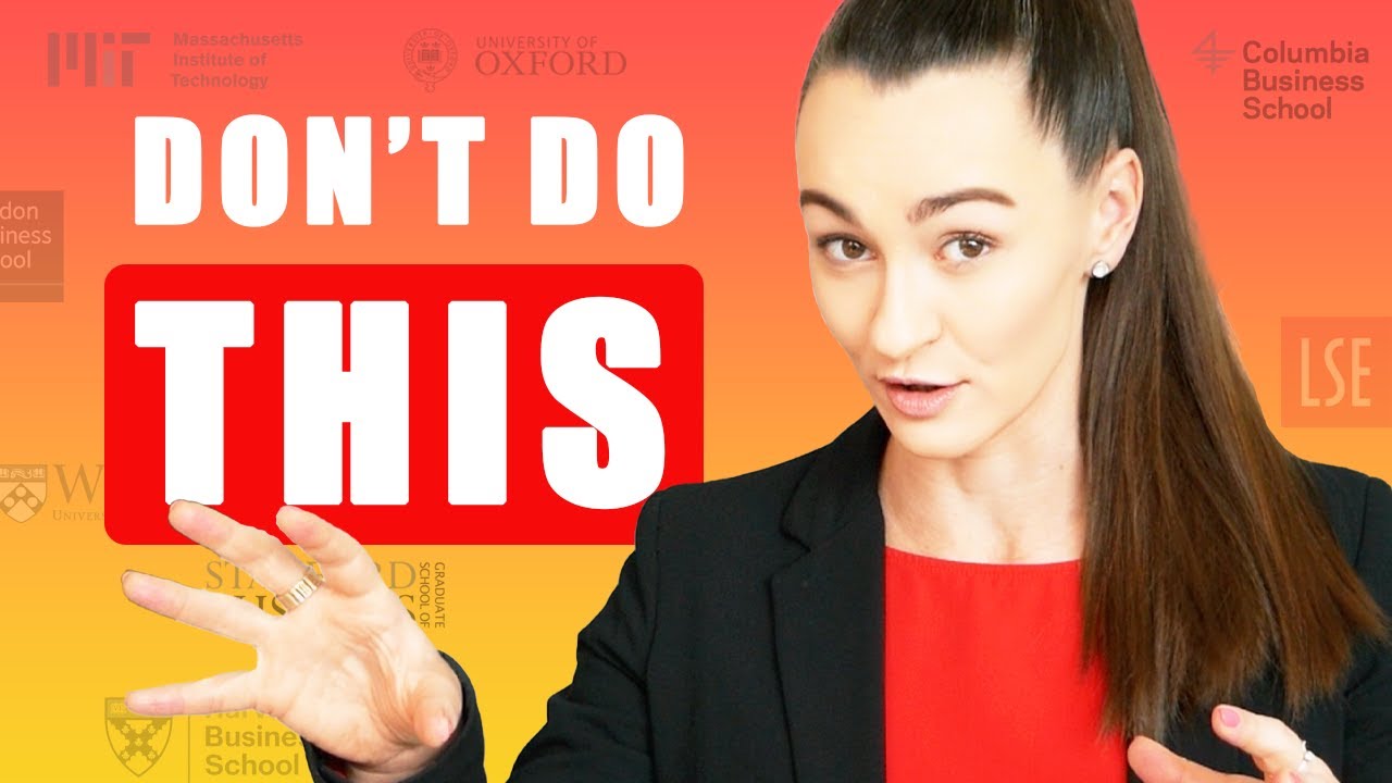 7 Mistakes Even Strong Applicants Make | MBA, MFin, MSBA, MiM & More