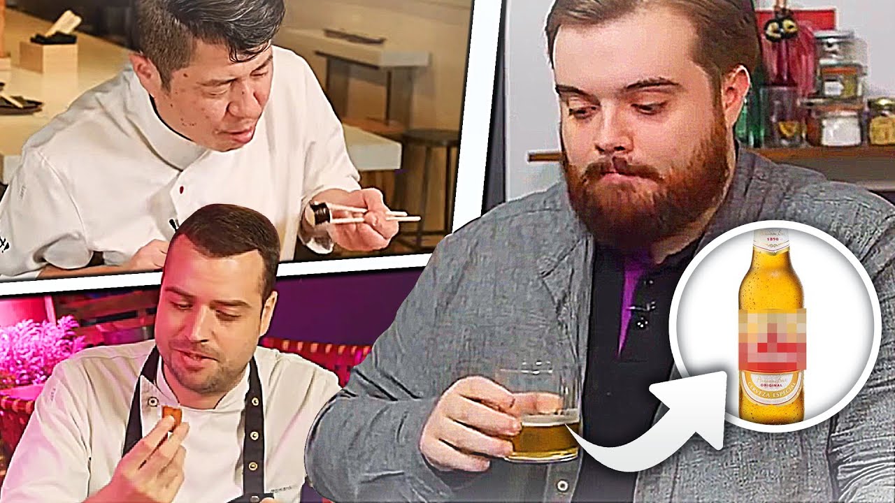 REACCIONANDO AL MEJOR SUSHI, CROQUETAS Y CERVEZA + *MI CAMEO en el COMIDISTA*