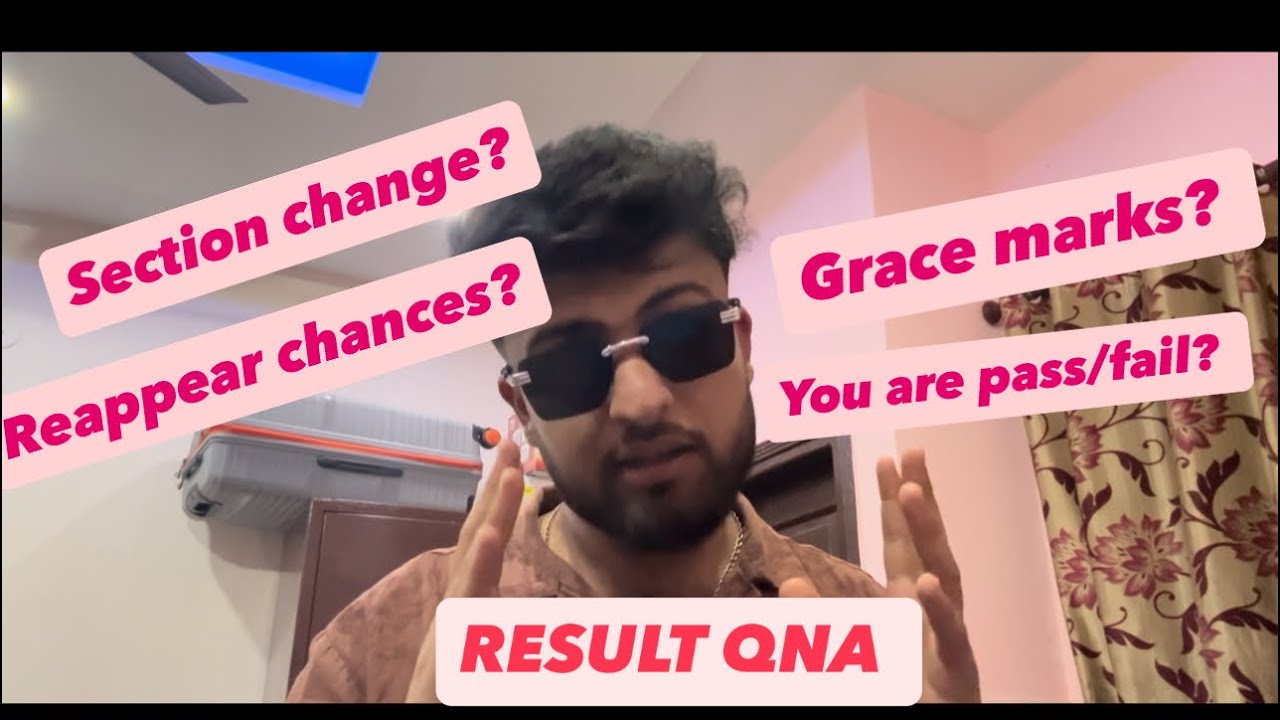 RESULT QNA ,Ft Grace Marks, Reappear chances, section change  #lpu #lovelyprofessionaluniversity 