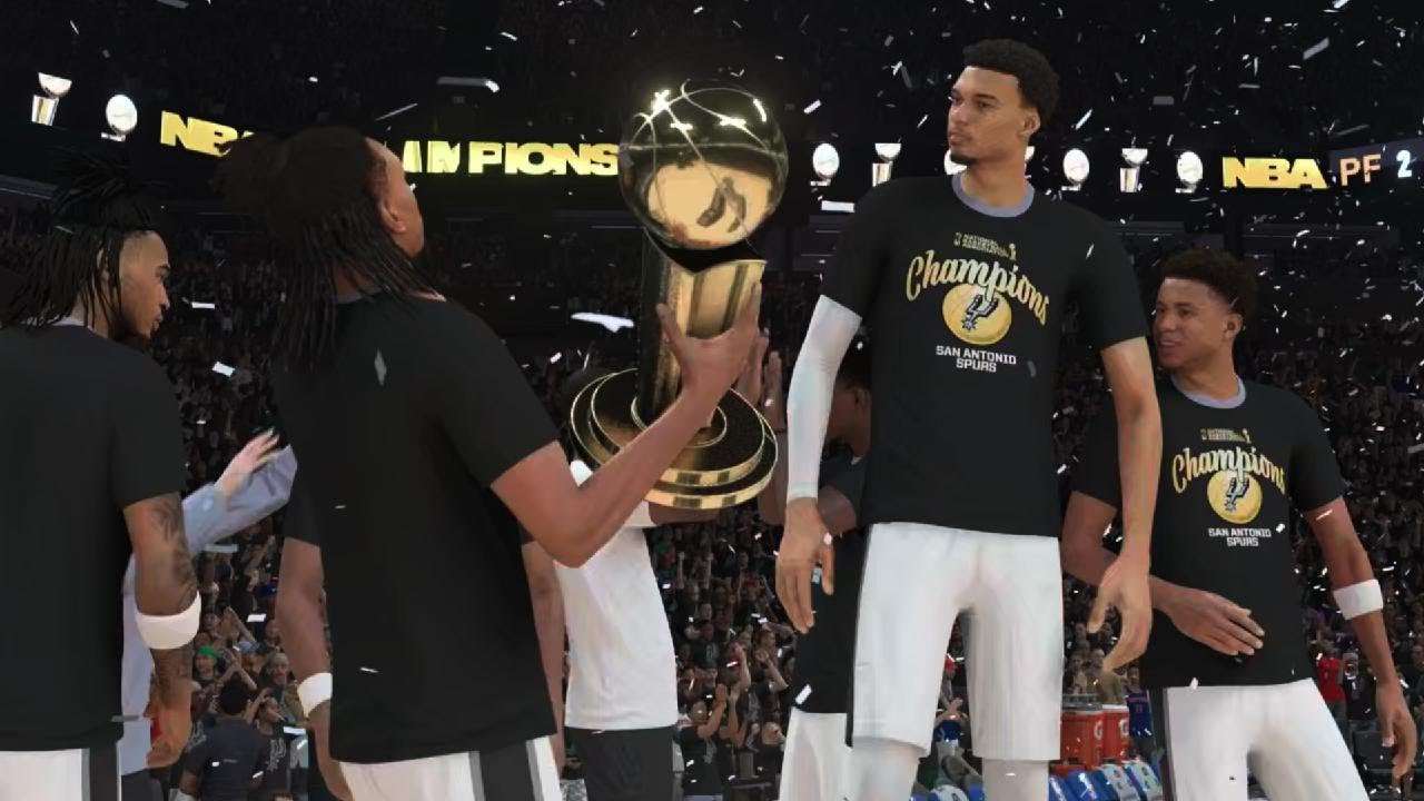 NBA 2K26 San Antonio Spurs mynba Ep 18 Finals G5
