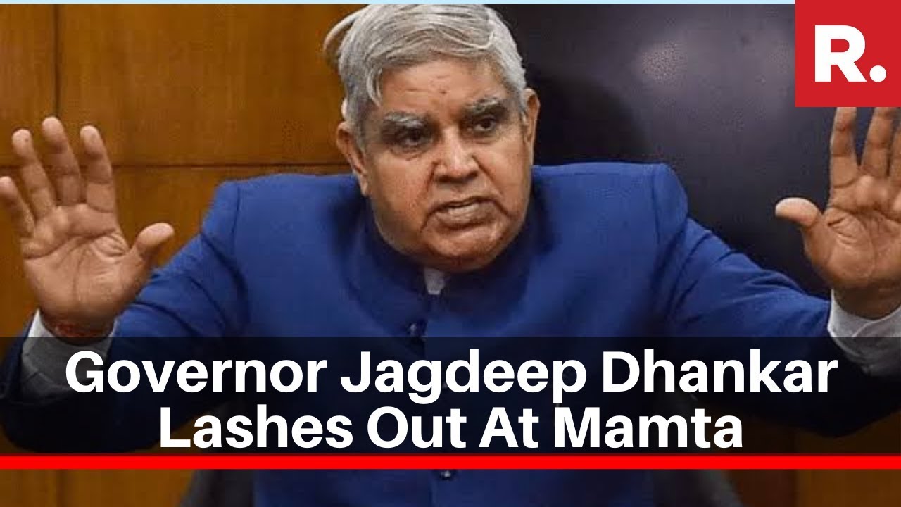 WB Governor Jagdeep Dhankhar Speaks To Republic TV; Claims Facing Emergency-Like Situation In Bengal