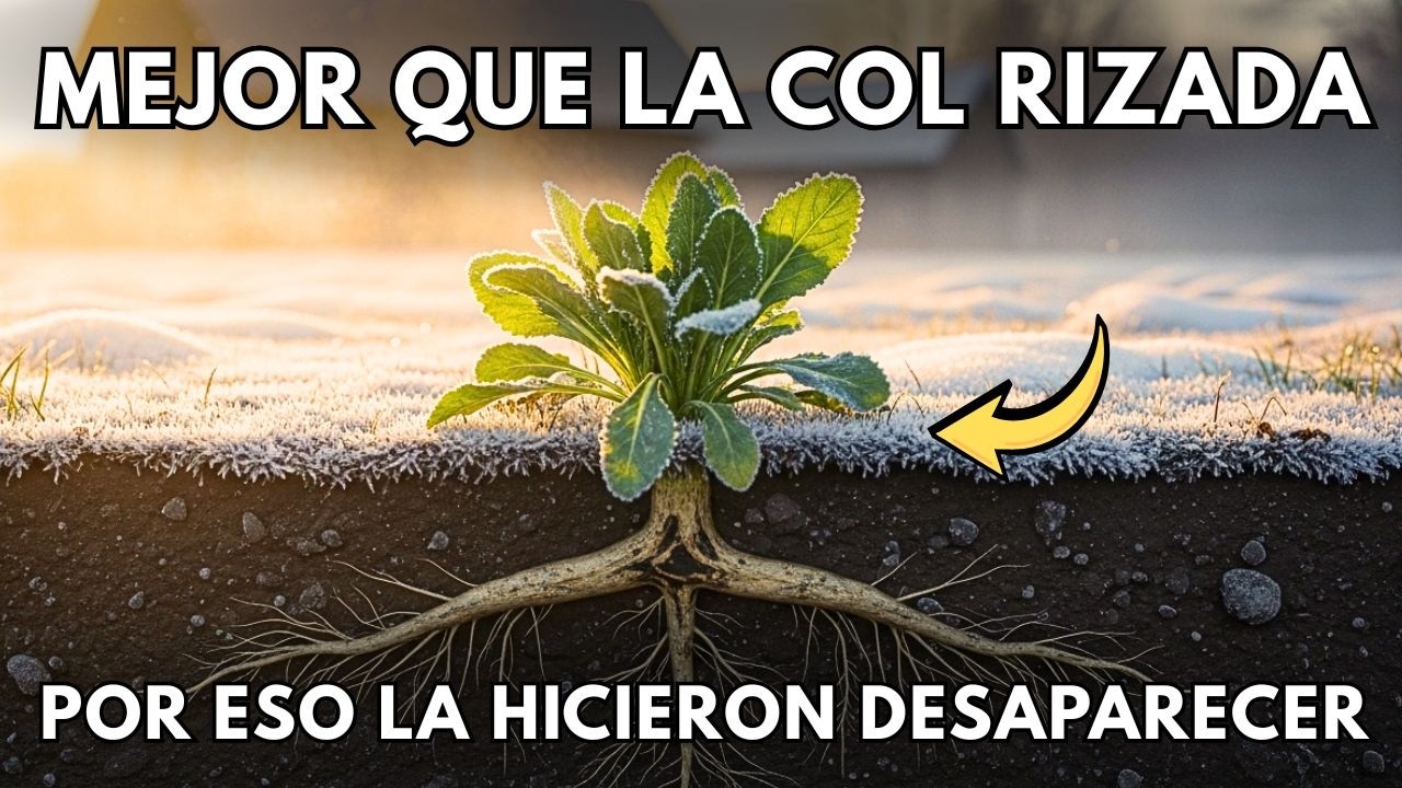 Mejor que la col rizada. Una planta, cosechas ilimitadas. Por eso la enterraban