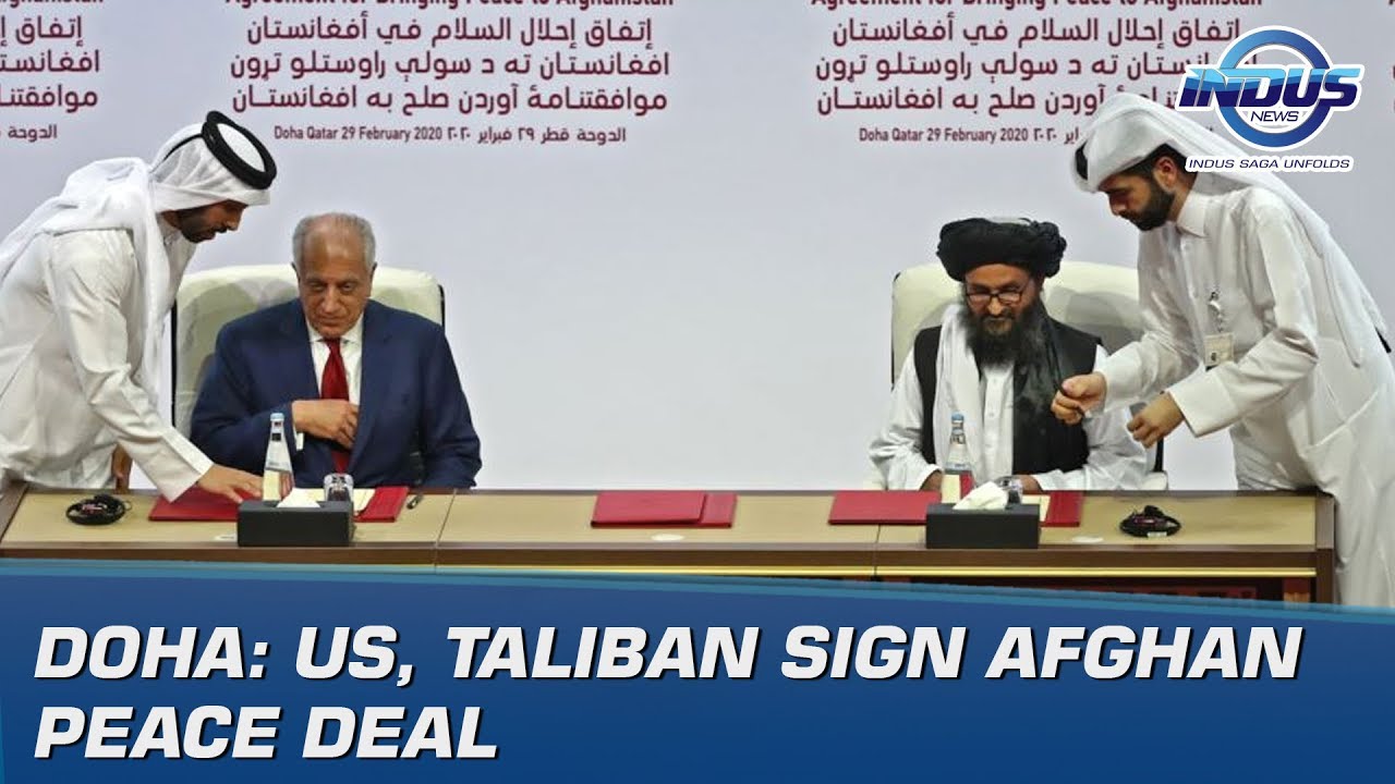 Doha: US, Taliban sign Afghan peace deal | Indus News