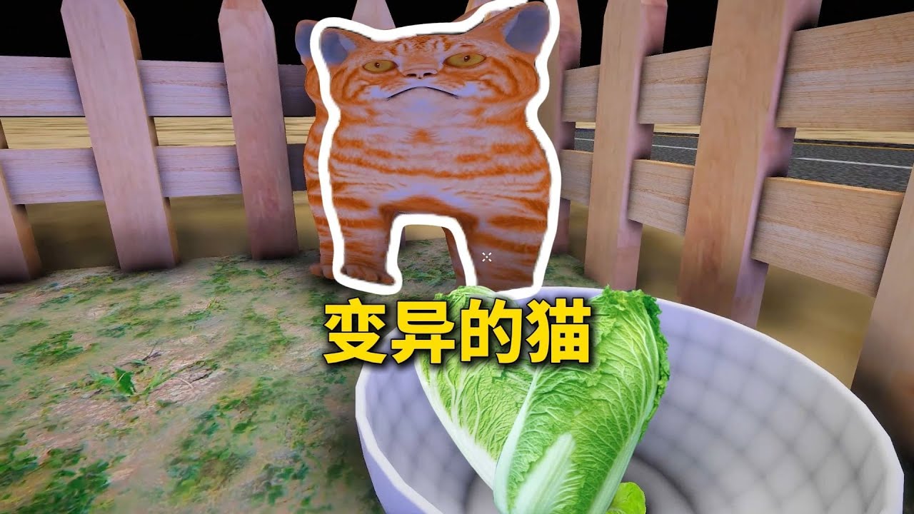 变异的猫，喂你的猫游戏，多结局游戏！