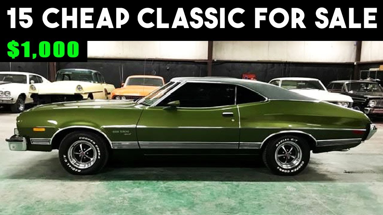 15 Classic Cars Up for Sale cheaply by Owners !! Have This ALIVE BEAUTIES 🚗💥