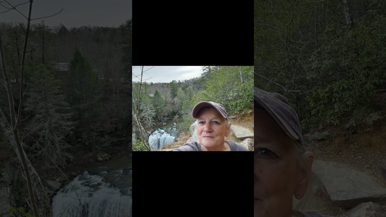 Hike on Overlook Trail to view Cane Creek & Rock House Falls (one location) with Retired Lady Hiker 