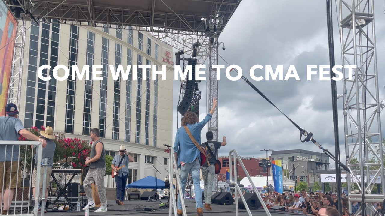 What Is Playing CMA Fest In Nashville Like? - On The Road Again Gig Vlog
