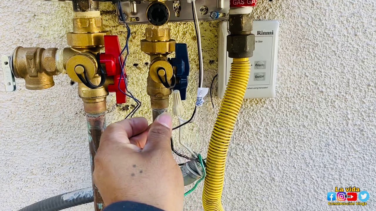 Cómo cambiar línea de electricidad  A un water heater paso a paso