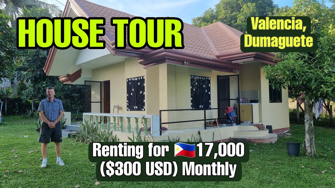 What you get for $300 a Month. House Rental in Valencia, Philippines.