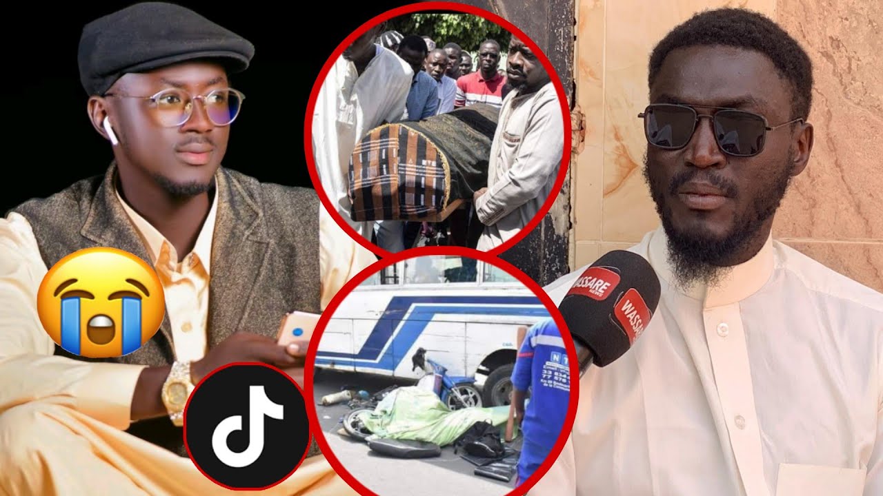 Décès du tiktokeur Khadim Bamba Diene suite à un accident, son frère raconte le drame