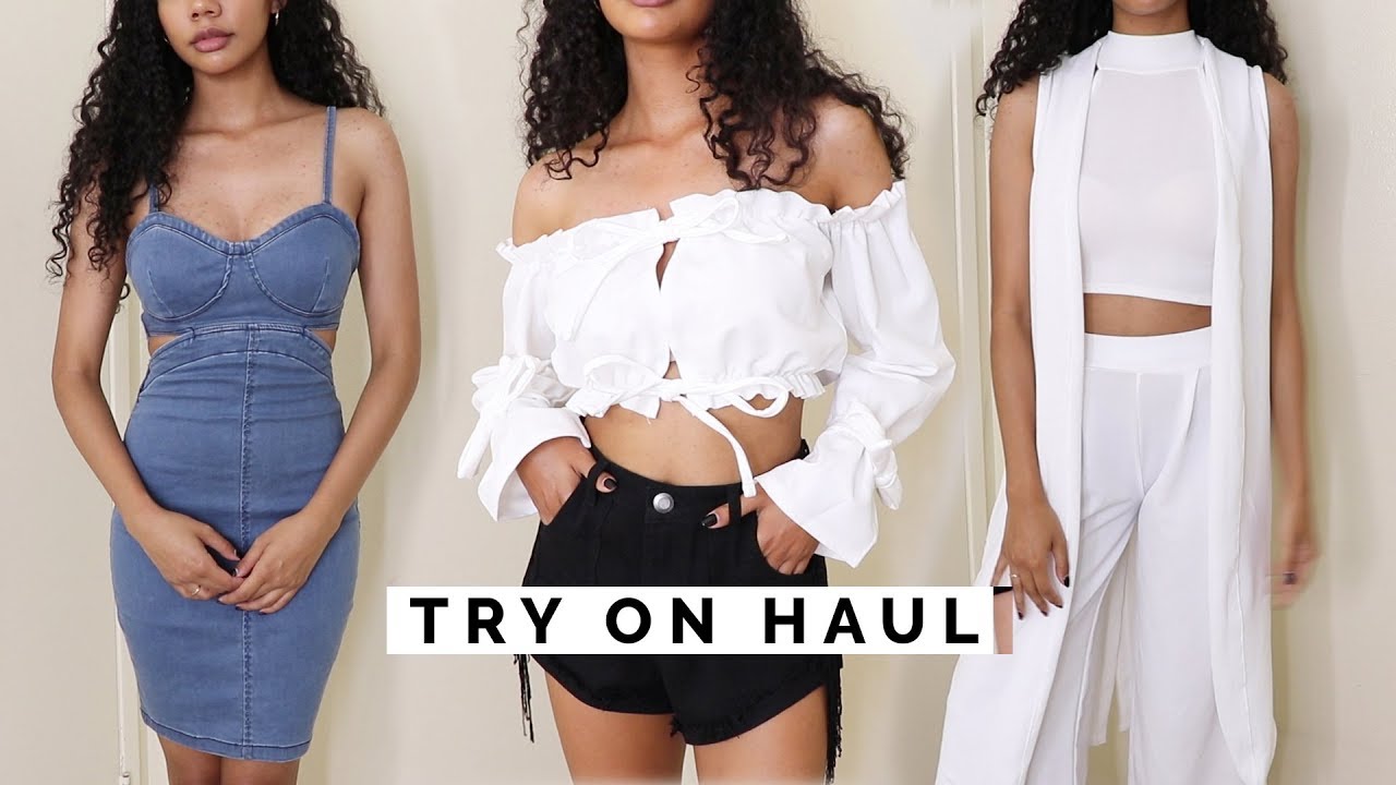 END OF SUMMER TRY-ON HAUL PT. 1 🛍 BOOHOO