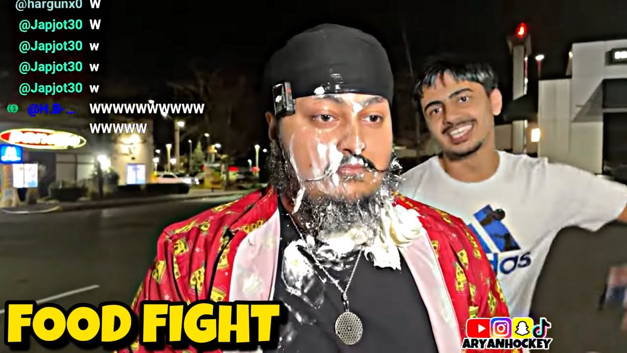 We Did A FOOD FIGHT