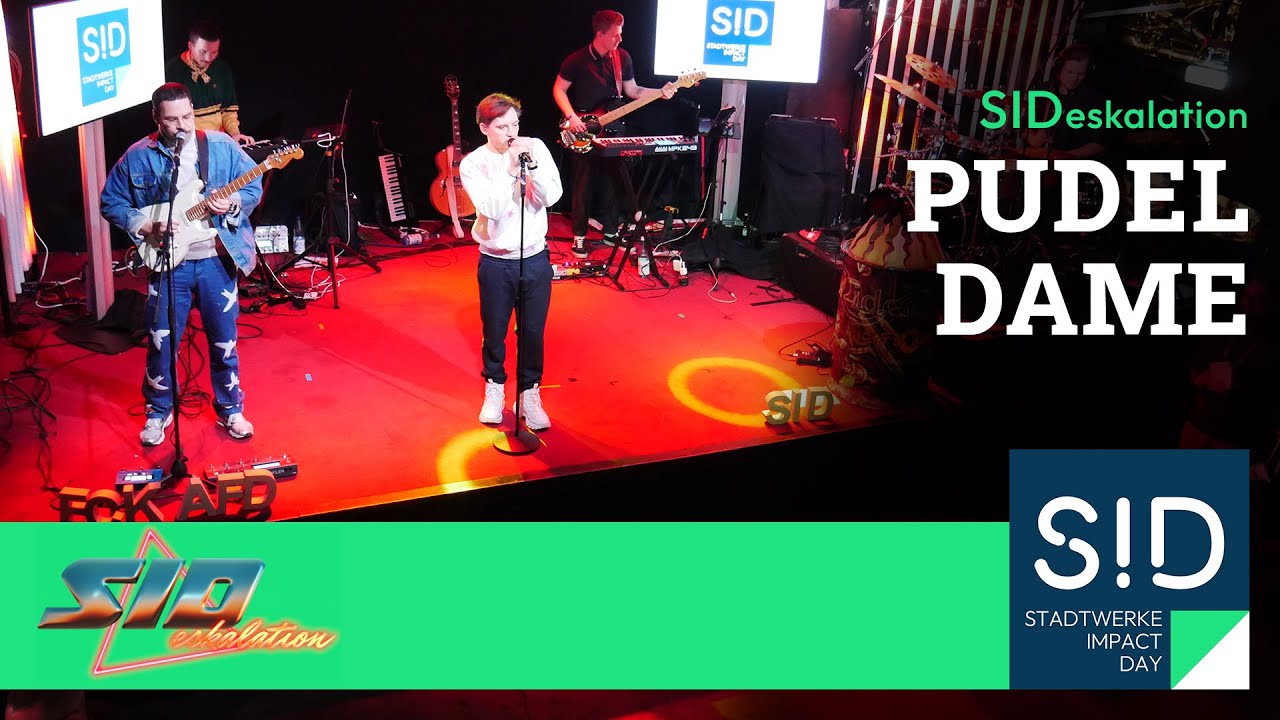 SID2024 eskalation | Pudeldame live am 25.01.2024 im Riders Café beim Stadtwerke Impact Day, Lübeck