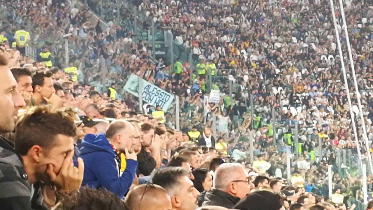 JUVENTUS - LAZIO 1-2: Rigore Immobile, Settore Ospiti