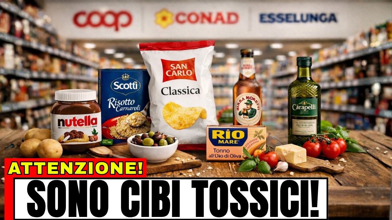 Svuota il tuo CARRELLO! 7 Cibi che compri sempre (ma sono un ERRORE)