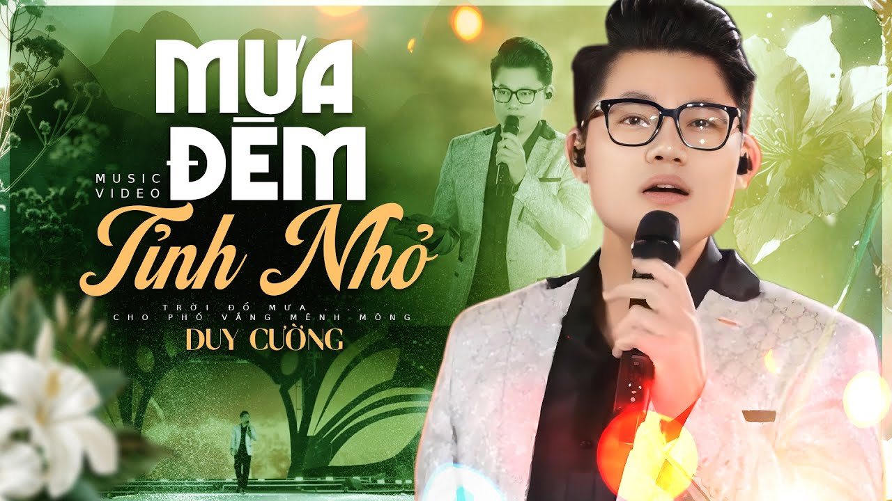 Mưa Đêm Tỉnh Nhỏ - Duy Cường | Trời đổ mưa cho phố vắng mênh mông khơi lòng bao nỗi nhớ