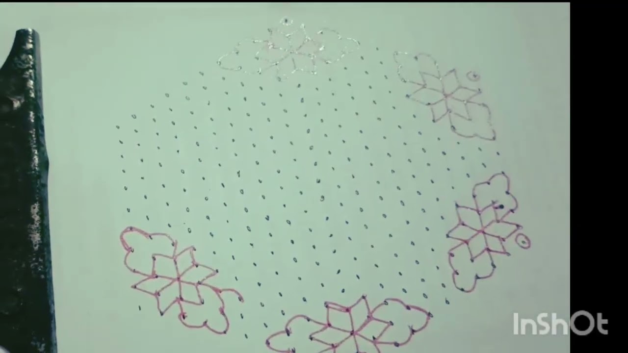 21*11/ dot kolam/ trending/ rangoli/  easy kolam/ support my channel 