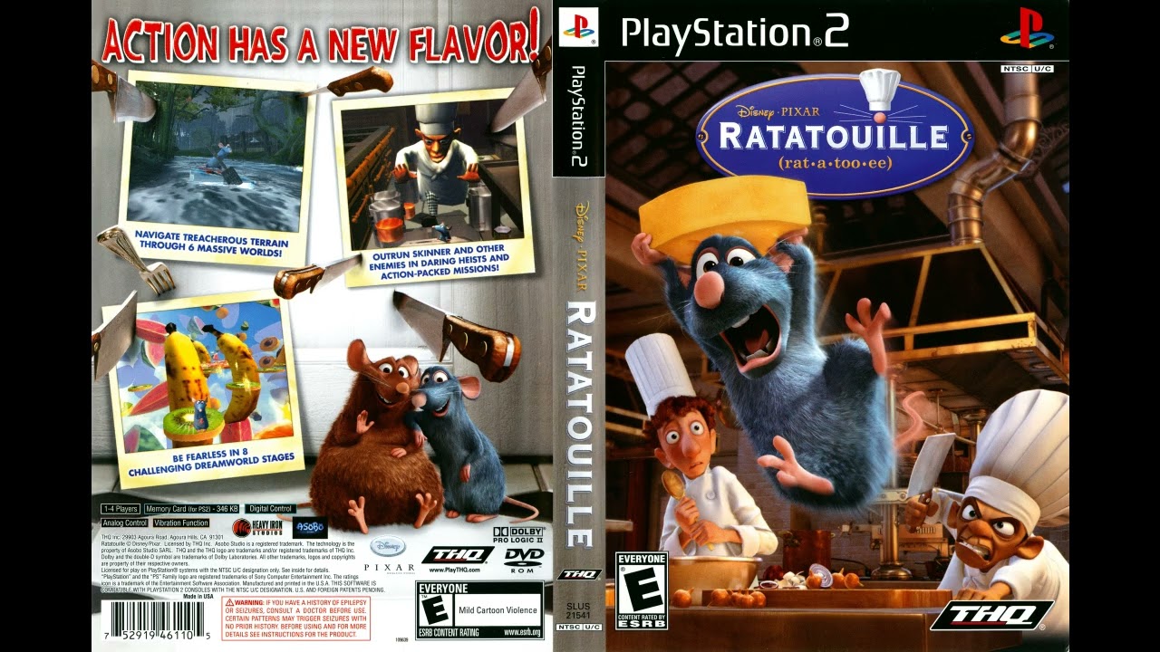 Title Screen - Ratatouille: The Video Game OST