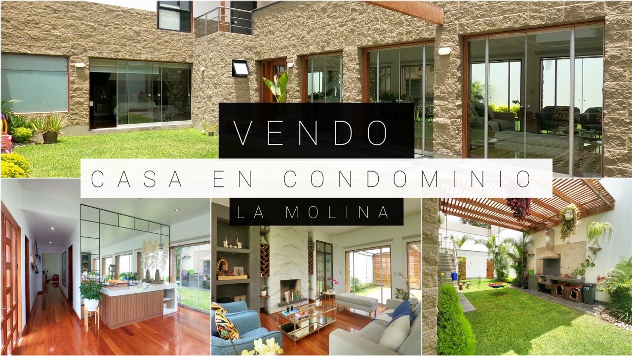 VENTA DE CASA EN CONDOMINIO EN LA MOLINA!