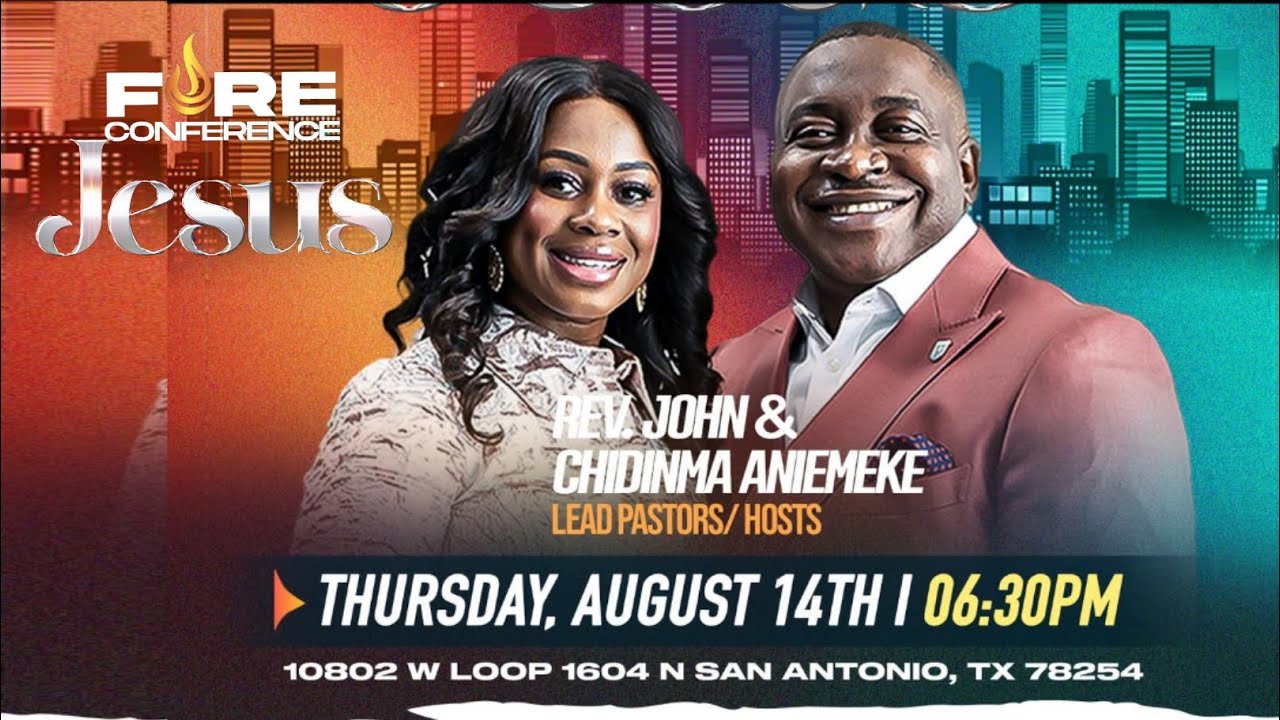THIS JESUS || Rev. Dr. John Aniemeke || Fire Conference 2025 •| BCAG, San Antonio, Texas, USA 