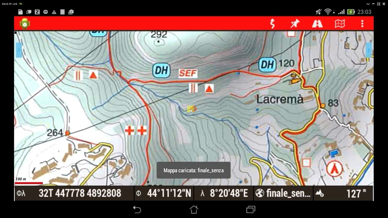Video 6   Mappe offline per Oruxmaps - Georeferenziare immagine senza reticolo con Okmap