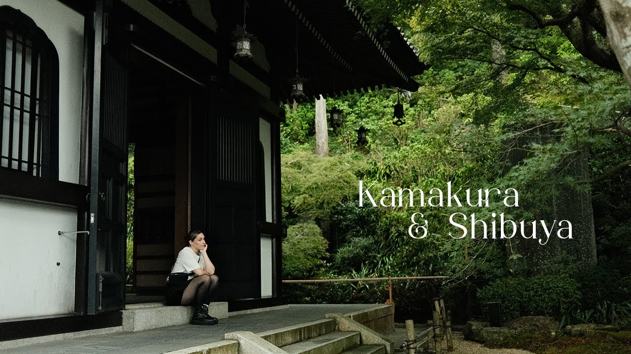 Rainy days in Kamakura & Shibuya | Japan Travel Vlog