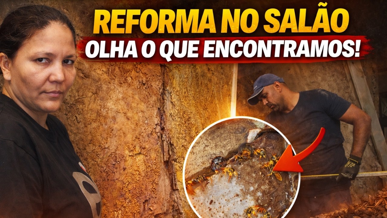 REFORMA SALÃO  - INÍCIO DA OBRA