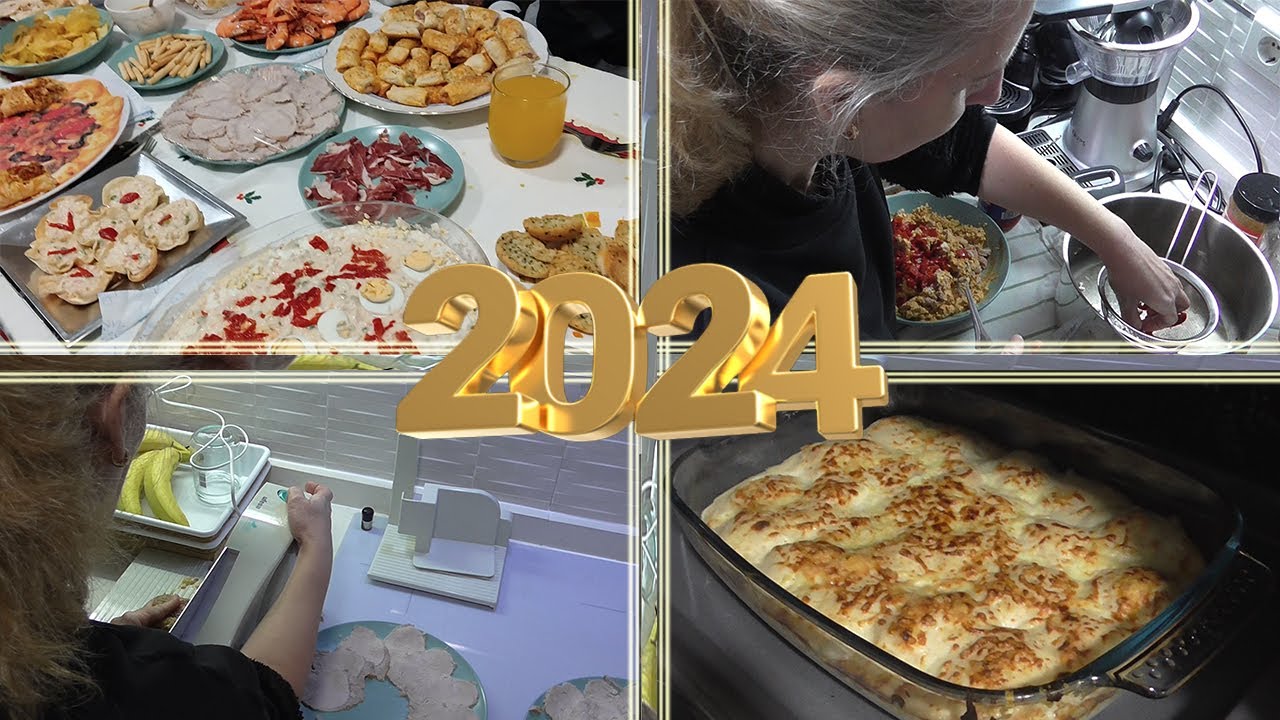 Preparando la comida de nochevieja + Que trajeron mis invitados