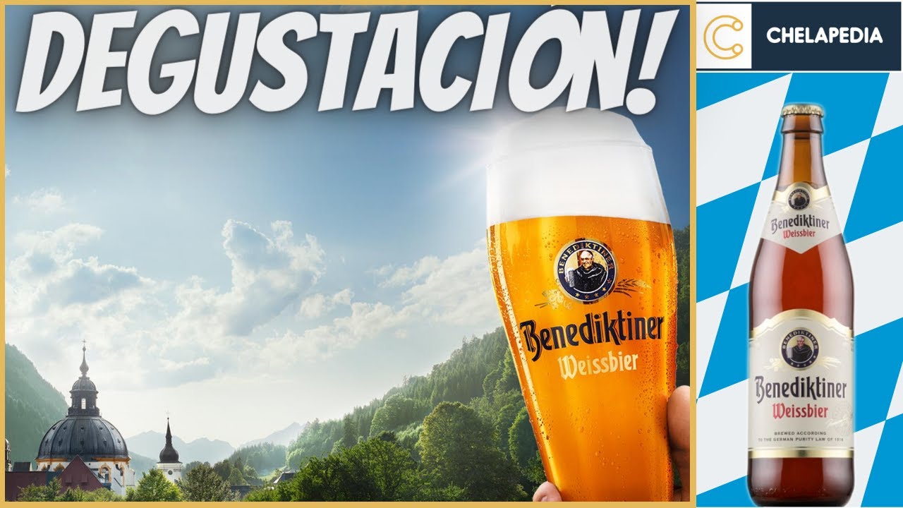 La cerveza de trigo Alemana de los monjes: Benediktiner WeissBier 🍺🌾