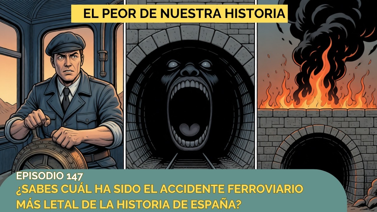 ¿Sabes cuál ha sido el accidente ferroviario más letal de la historia de España?