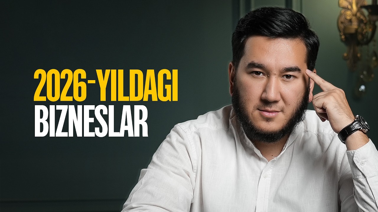 2026-yil ko'p pul keltiradigan 5 ta biznes