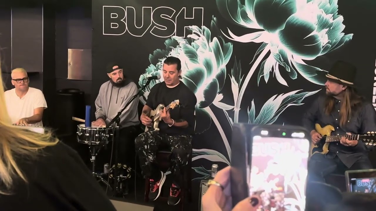 Bush VIP acoustic 7/20 @MSG - letting the cables sleep