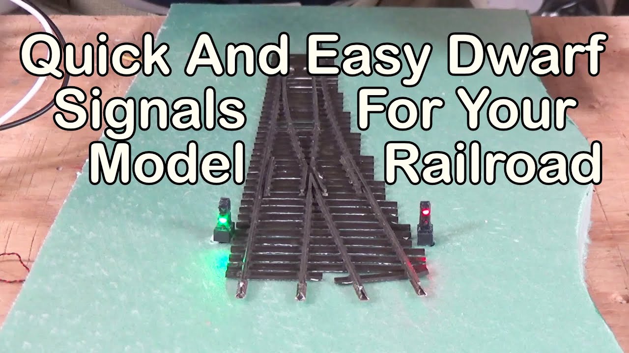 Quick And Easy Dwarf Signals For Your Model Railroad (212)