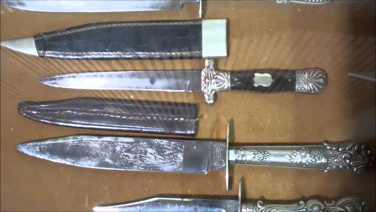 Knives of note taking a bowie knife stroll through the oregon knife show 2014
