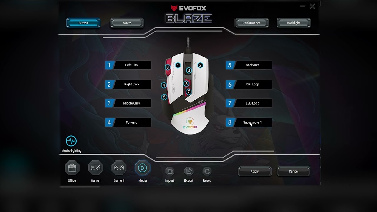 EvoFox Blaze Gaming Mouse | Full Setup Guide | Software Tutorial | Macros, RGB, DPI & More