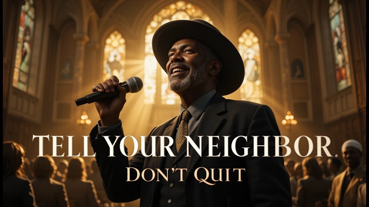 Tell Your Neighbor: Don’t Quit | Powerful Gospel Blues Testimony | Lee Williams Inspired