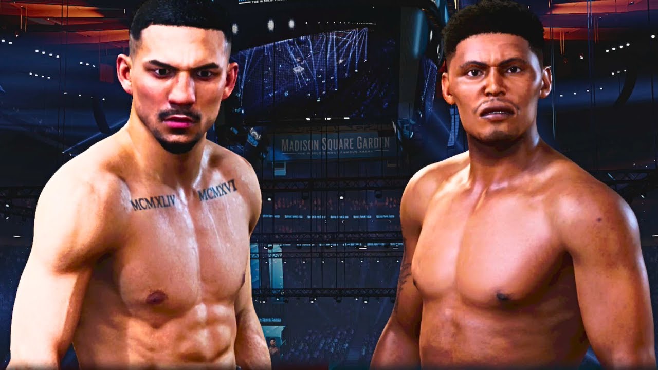 Teofimo Lopez vs Shakur Stevenson FULL FIGHT | Undisputed Boxing Game AI Simulation Gameplay