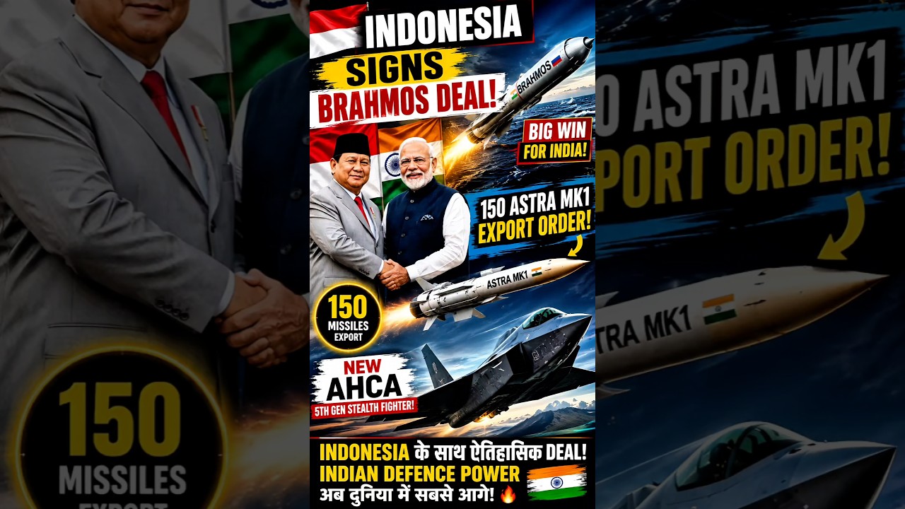 AMCA Jet Naya Update & Astra Deal | Defense Update/News #AMCA #AstraMissile #BrahMos