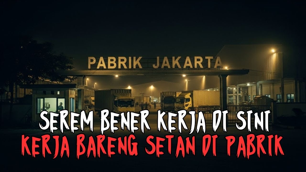JANGAN KERJA DI SINI! Kesaksian Mengerikan Pekerja Shift Tiga di Pabrik Berhantu Jakarta