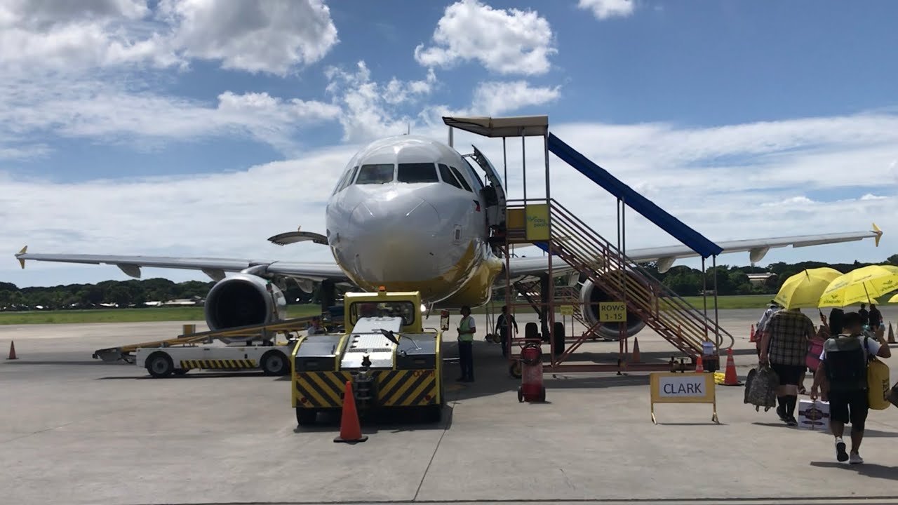 CEBU PACIFIC | PUERTO PRINCESA-CLARK | ECONOMY CLASS | AIRBUS A320-200| RP-C3264